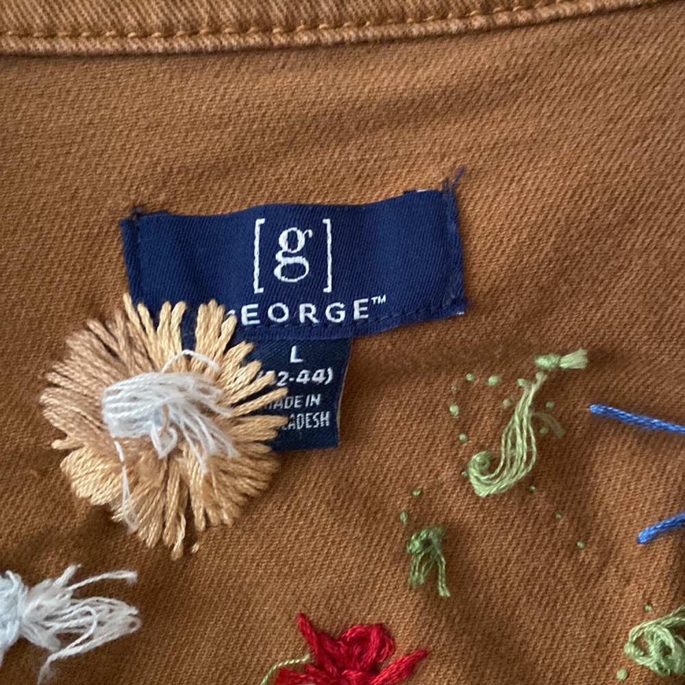 Embroidered chore jacket - Picture 5 of 10